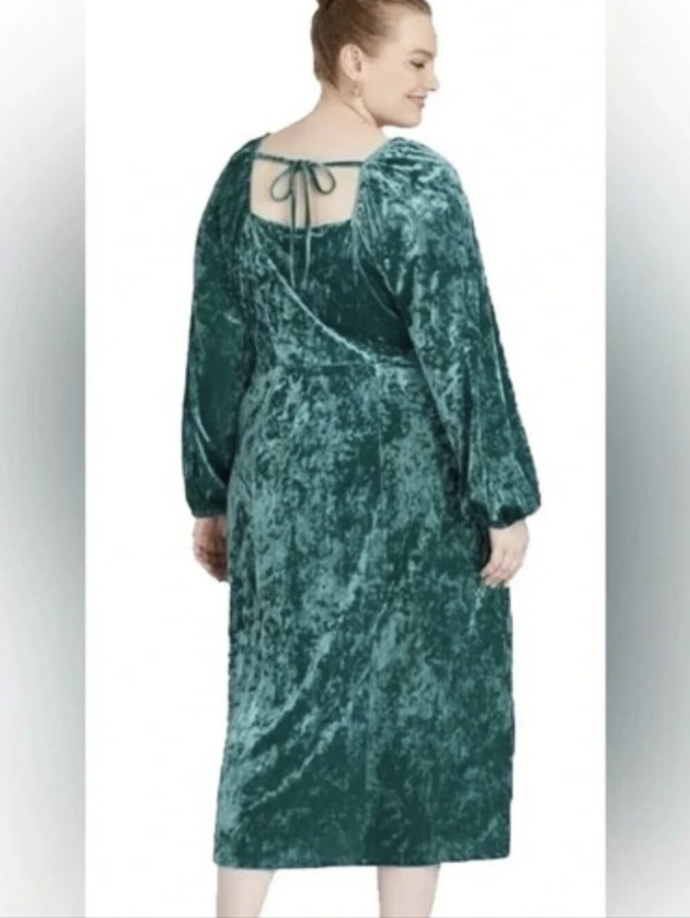 Ren Faire Dress Ava & Viv Crushed Velvet Medieval Cosplay Costume Long Sz 2X - Picture 4 of 16